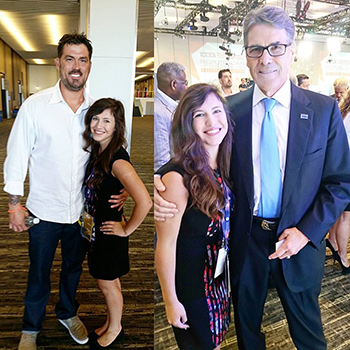 LaFleur with Luttrel and Perry